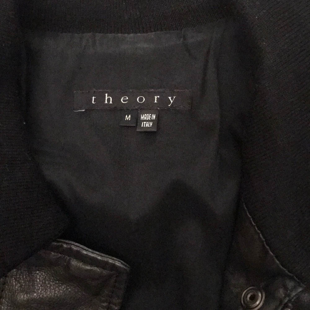 Theory leather jacket ! - Picture 2 of 3